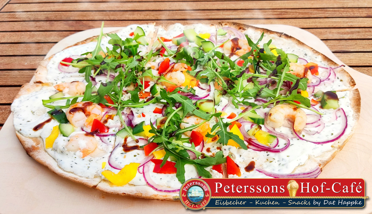 Flammkuchen Peterssons Hof Cafe Born Dat Happke