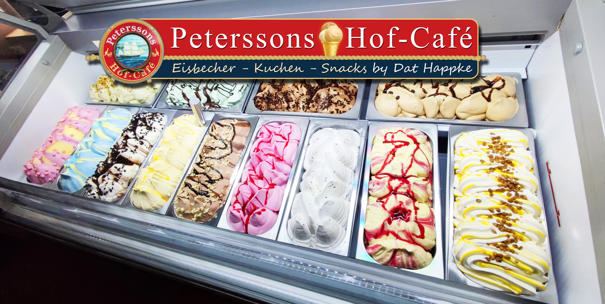 Peterssons Hof Cafe Eis und Eisbecher