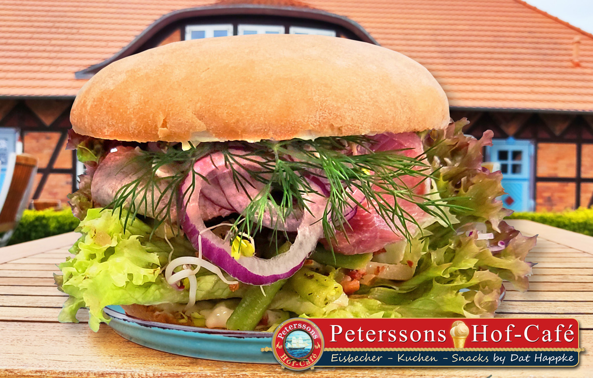 Peterssons-Hof-Cafe Fischbrötchen